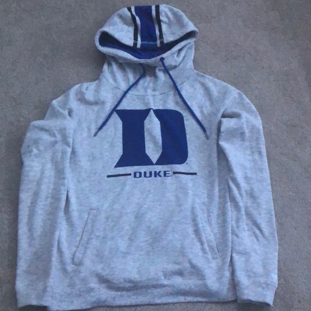 Duke Logo Performance Pullover Hoodie